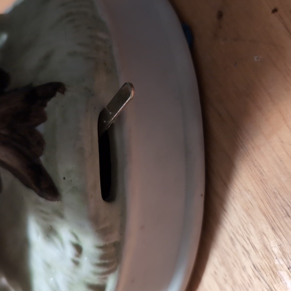 AVAILABLE VTG by Edna Mann Canary yellow Bird music box from Gotham Japan. - Picture 5 of 8